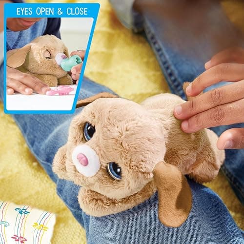 furReal Newborns Puppy Interactive Pet, Small Plush Puppy with Sounds and Motion, Holiday Stocking Stuffers, Gifts, Presents, Kids Toys for Ages 4 Up by Just Play thumbnail 6