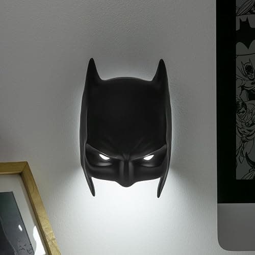 Paladone Batman Mask Light, Wall Mountable or Freestanding LED Lamp, Officially Licensed DC Comics Merchandise for Bedrooms, Man Caves, Home and Collectors thumbnail 4