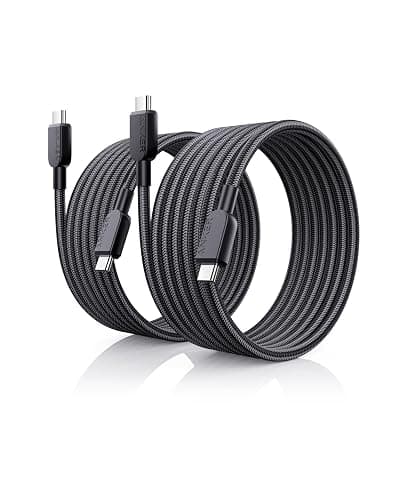 Anker 240W USB C to USB C Cable (2Pack,6ft), USB C Charger Cable Fast Charge for MacBook Pro, iPhone 17/16/15, iPad Pro, Samsung Galaxy,and More(USB 2.0) - Image 1