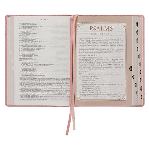 The Spiritual Growth Bible, Study Bible, NLT - New Living Translation Holy Bible, Faux Leather, Coral Vines (NLT Spiritual Growth Editions) thumbnail 11