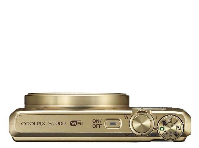Nikon COOLPIX S7000 Digital Camera (Gold) - International Version (No Warranty) thumbnail 9