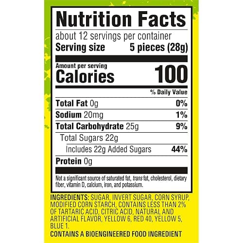 SOUR PATCH KIDS Big Kids Soft & Chewy Gummy Candy, Share Size, 12 oz thumbnail 2