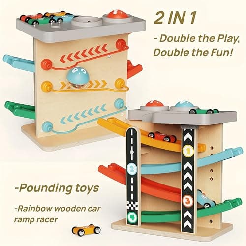 Toddler Toys for 1-2 Year Old Boy, Montessori Toys for 1 Year Old, First Birthday Gifts thumbnail 11