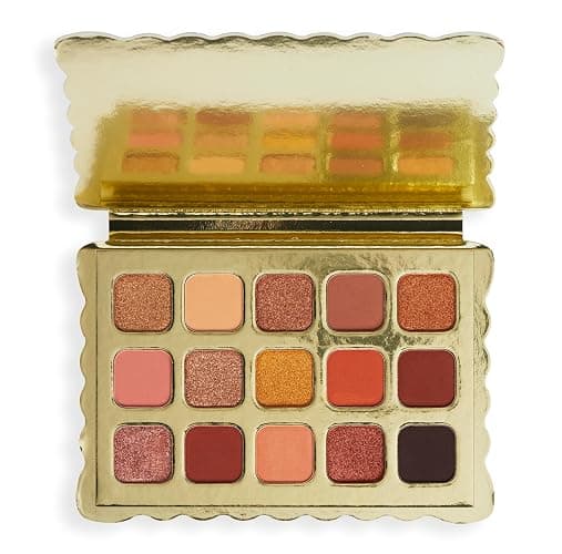 Makeup Revolution X Willy Wonka, Golden Ticket Palette, 15 Eyeshadow Shades Included, Matte & Shimmer Finishes, 15 x 0.04oz thumbnail 2