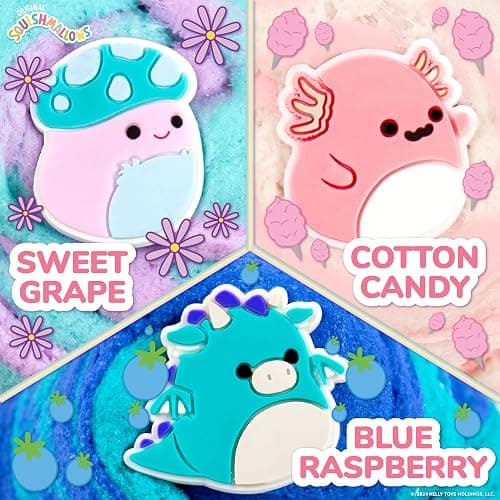 Original Squishmallows Premium Cloud Slime, 3-Pack, 9 Add Ins, 8 oz. thumbnail 4
