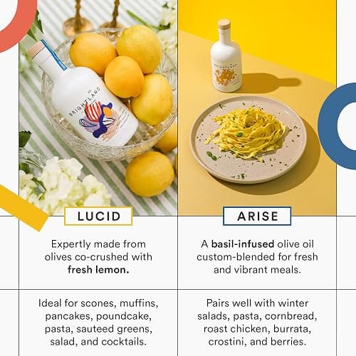 Brightland Infused Olive Oils, The Artist Capsule - Cold-Pressed Made with Early-Harvest Frantoio and Arbosana Olives - High Polyphenol & Infused Olive Oil - 12.7 Fl Oz (Pack of 4) thumbnail 4