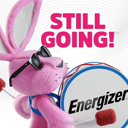 Energizer Alkaline Power 9 Volt Batteries (8 Pack), Long-Lasting Alkaline 9V Batteries thumbnail 3