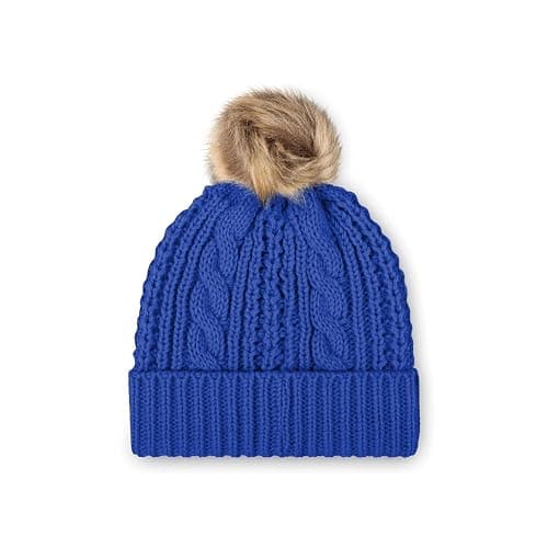 FOCO Buffalo Bills NFL Womens Faux Fur Pom Beanie Team Color thumbnail 2