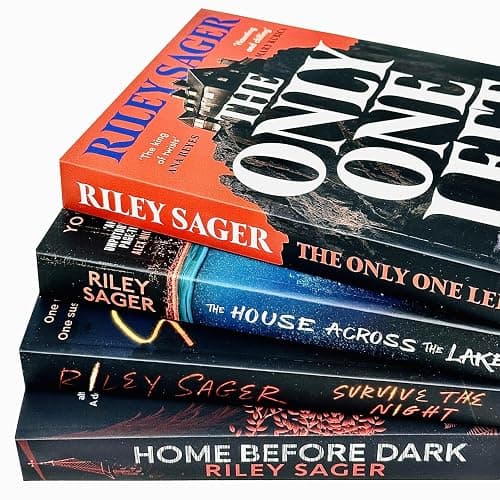 Riley Sager 4 Books Collection Set (Home Before Dark, Survive The Night, The House Across The Lake & The Only One Left) thumbnail 3