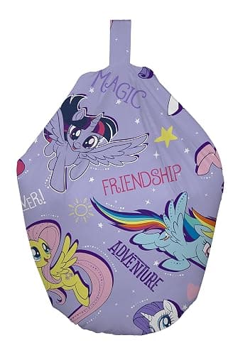 My Little Pony Bean Bag Chair, Fabric, Purple - Image 1