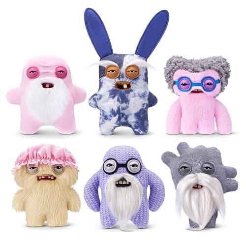 Fuggler Old Fogies 9-Inch Plush Toy (Stinkface) by ZURU – Funny Ugly Monster Stuffed Animal with Human-Like Teeth, Collectible Plush for Kids, Tweens, Teens, Adults & Weird Toy Lovers thumbnail 4