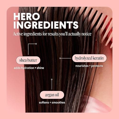 MONDAY HAIRCARE DEEP MOISTURE Hair Mask with Keratin, Argan Oil, Shea Butter & Coconut Oil for Dry to Damaged Hair 250 mL thumbnail 4