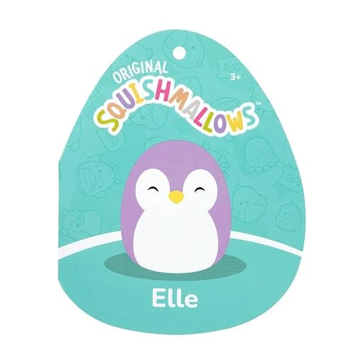 Squishmallows Original 7.5-Inch - Tove the Mint Green Mothman with Flower Crown and Fuzzy Belly thumbnail 8
