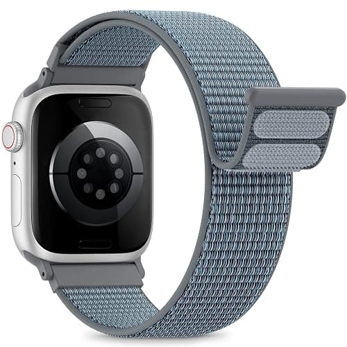 Nylon Loop Sport Band Compatible with Apple Watch Bands - Image 1