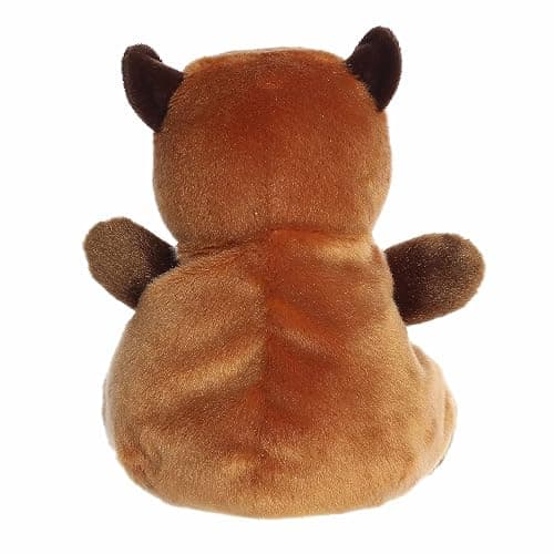 Aurora® Adorable Palm Pals™ Party Sized Sid Capybara™ Stuffed Animal - Fun Collectible Plush for Kids and Adult Collectors - Perfect for Decorating Rooms and Birthday Gifts - Brown 8 Inches thumbnail 4