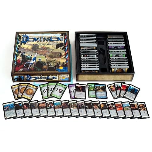 Rio Grande Games Dominion 2nd Edition | Deckbuilding Strategy Game for 2-4 Players, Ages 13+ | Updated Cards, Artwork, Streamlined Rules thumbnail 3