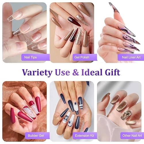 AiQInu Lampe UV Ongles Gel, LED Lampe Pose Americaine Ongle 3W, Ajustable Séchoirs à Ongles avec USB, avec Clip (Noir) thumbnail 5