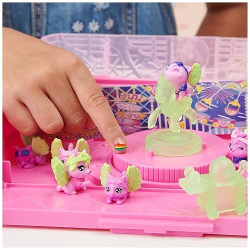 Hatchimals CollEGGtibles, Rainbow-cation Wolf Family Carton with Surprise Playset, 10 Characters, 2 Accessories, Kids Toys for Girls thumbnail 4