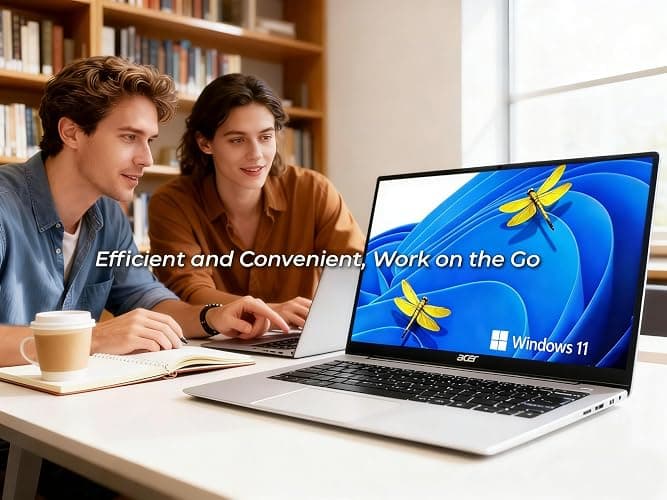 acer Aspire 3 Laptop | 15.6" FHD Display | AMD Ryzen 7 5700U 8-Core Processor | 8GB RAM, 256GB SSD | Windows 11 Pro | Fast Wi-Fi, Business | School & Daily Use thumbnail 8