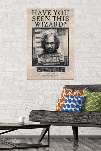 Trends International The Wizarding World: Harry Potter - Sirius Black Wanted Poster Wall Poster, 22.375" x 34", Unframed Version thumbnail 2