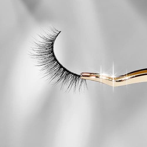 Lilly Lashes Everyday Blushing Natural Lashes, Faux Mink Natural Eyelashes, False Eyelashes Everyday Use, Individual Lashes Reusable up to 20x, No Lash Glue Included (13mm) thumbnail 5