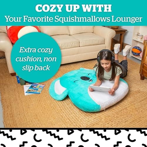 BigMouth x Squishmallows Original Inflat-A-Pal, Inflatable Floor Pillow, Jumbo Animal Cushion Lounger for Kids - Kevin the Koala thumbnail 2