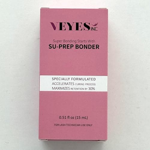 VEYES INC Super Lash Bonder for Eyelash Extensions. Glue Accelerator, Lash Sealant, Adhesive Companion, Reducing Glue Fumes and Extending Eyelash Retention Time. Professional Eyelash Supplies 15ml thumbnail 7
