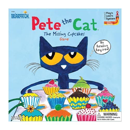 Briarpatch Pete the Cat The Missing Cupcakes Game, Fans of Pete the Cat Books, Ages 3+ thumbnail 3