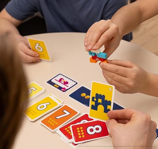Asmodee Brick Like This! The Official Lego Party Game - A Fast, Fun Building Game for Families, Kids, Teens & Adults, Ages 7+, 2-8 Players, 15 Minute Playtime | A Fast, Fun Building Game for Families, Kids, Teens & Adults, Ages 7+, 2-8 Players, 15 Minute Playtime thumbnail 6