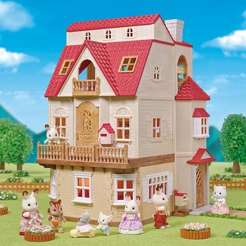 Calico Critters - Red Roof Home - Country Home - 2026 Gift Set Edition Dollhouse – Kids Pretend Play House, Miniature Home Playset with Furniture & Accessories, Ages 3+ thumbnail 5
