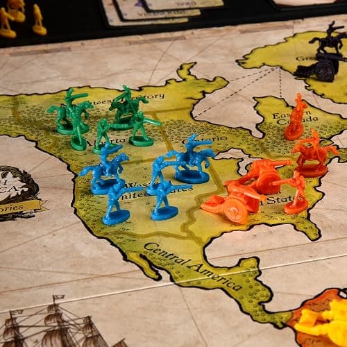 Risk Board Game, Strategy Games for 2-5 Players, Strategy Board Games for Teens, Adults, and Family, War Games, Ages 10 and Up thumbnail 5