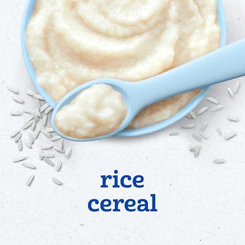 Gerber Stage 1 Baby Food, Baby Rice Cereal, Iron, Zinc & Vitamin B12, Infant Cereal, 6-Pack thumbnail 4