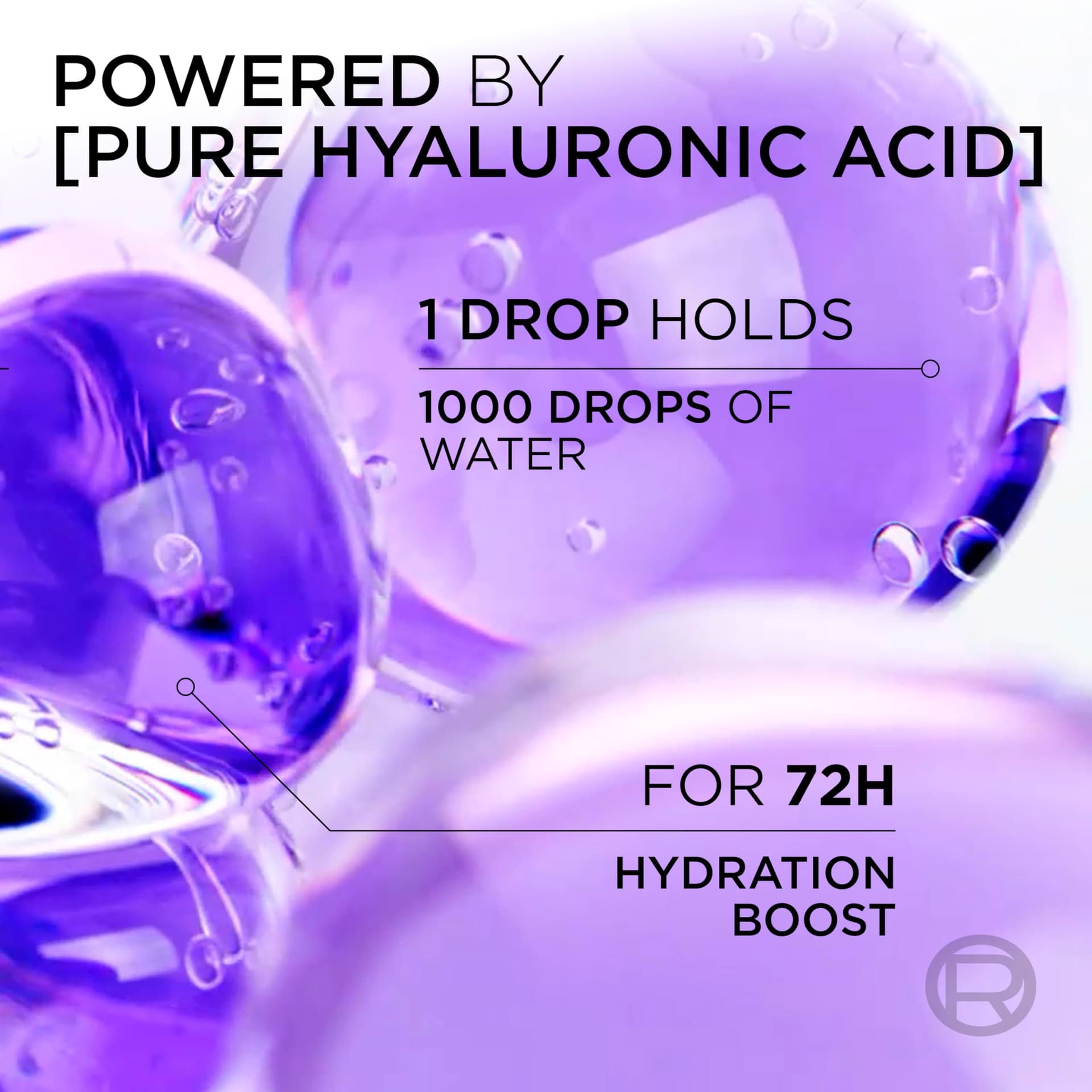 L'Oréal Paris, Hair Mask, Moisturising & Plumping, Elvive Hyaluron Plump Moisture Mask, 300ml thumbnail 2