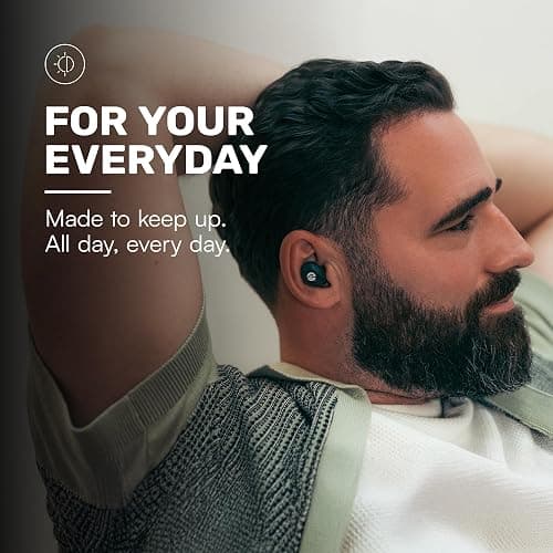 Raycon Everyday Earbuds Classic Bluetooth Wireless with Microphone - Stereo Sound, Active Noise Canceling, in-Ear Bluetooth Headset True Wireless Earbuds 32 Hours Playtime (Blue) thumbnail 9