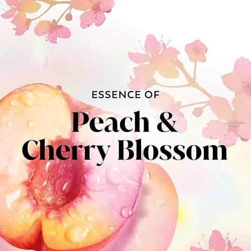 Olay Body Wash for Women, Fresh Radiance, Refreshing & Renewing, Made with Plant Based Cleansers, B3 Botanical Complex, For All Skin Types, Peach & Cherry Blossom Scent, 22 fl oz (Pack of 4) thumbnail 7