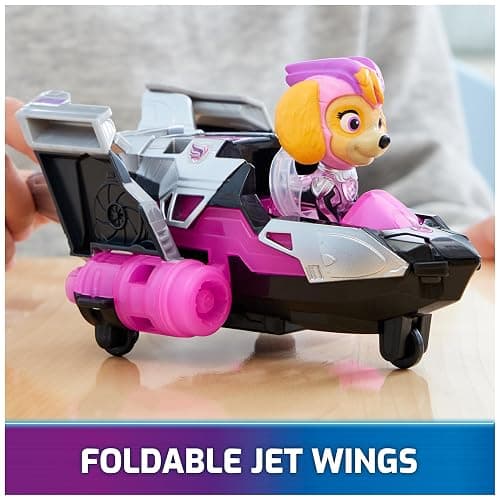 Paw Patrol: The Mighty Movie, Airplane Toy with Skye Mighty Pups Action Figure, Lights and Sounds, Kids Toys for Boys & Girls 3+ thumbnail 5