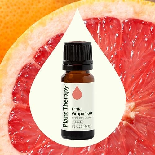 Plant Therapy Pink Grapefruit Essential Oil Pink 10 mL (1/3 oz), 100% Pure, Undiluted Citrus Paradisi for Aromatherapy, Skin, Hair & Home thumbnail 3