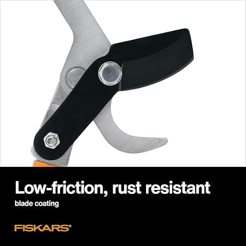 Fiskars 28-Inch Power-Lever Garden Bypass Lopper and Tree Trimmer, Sharp Precision-Ground Steel Blade for Cutting Branches up to 1.75-Inch Diameter thumbnail 4