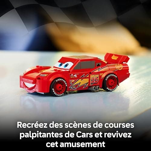LEGO Speed Champions | Flash McQueen - Jouet Voiture de Course - Maquette Collector - Cadeau Disney pour Garçon ou Fille dès 9 Ans & Fans du Film Cars de Pixar 77255 thumbnail 5
