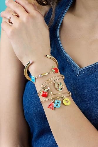 Alex and Ani School-Themed Charm Bracelet for Women - Ideal Gift for Teachers & Students thumbnail 6