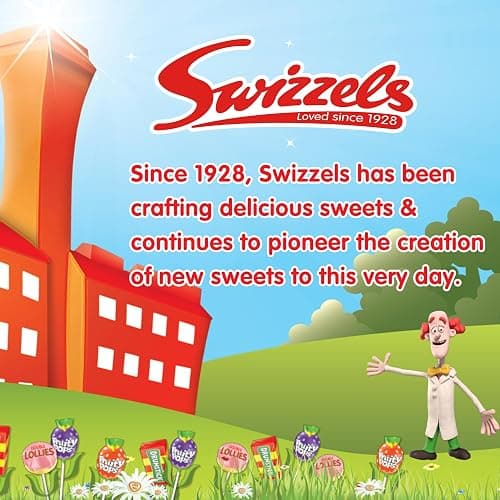 Swizzels Squashies Sweets - Rhubarb & Custard Flavour (Price Marked) Single Pack 120g thumbnail 4