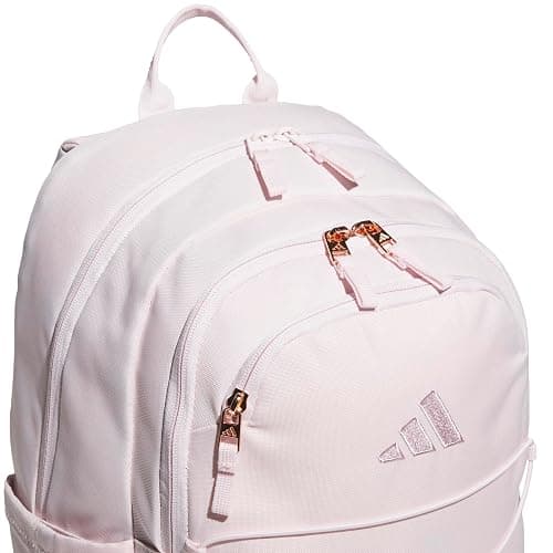 adidas Amplifier Backpack for Laptop, School and Gym, 28L, Distilled Pink/Dual Lilac Purple/Bungie, OSFA thumbnail 4