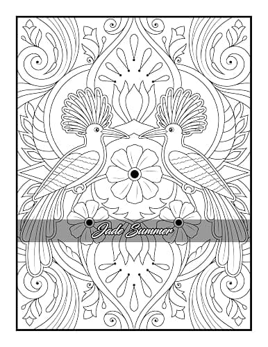 100 Amazing Patterns: An Adult Coloring Book with Fun, Easy, and Relaxing Coloring Pages thumbnail 54