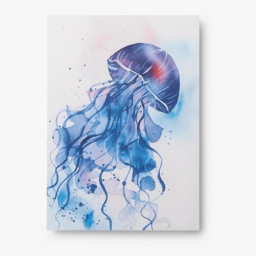 Everyday Watercolor 100 Postcards: Seashores and Ocean Life thumbnail 4