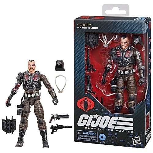 G.I. Joe Classified Series #166, Major Bludd, Collectible 6 Inch Action Figure with 7 Accessories | G.I. Joe Classfied 6 Inch Action Figure Wave 22 - Major Bludd #166 thumbnail 14