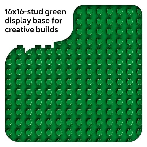 LEGO DUPLO Green Building Plate - Learning and Educational Building Toy for Toddlers, Preschool, Boys and Girls, Ages 1.5+ - Gift Ideas for Birthdays - 10460 thumbnail 4