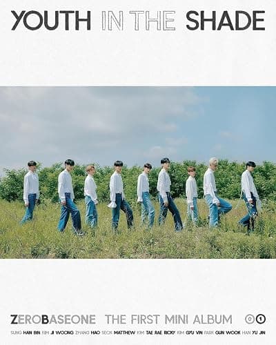 ZEROBASEONE YOUTH in the SHADE 1st Mini Album CD+POB+Artbook+Selfie photocard+Photo frame set+Layer card+Sticker+Zerose coaster+Tracking ZB1 (YOUTH Version) thumbnail 9