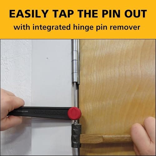 FastCap Knuckle Bender with Built-in Hinge Pin Remover - Adjustable Door Hinge Tool for Fast and Accurate Sagging Door Fixes thumbnail 5