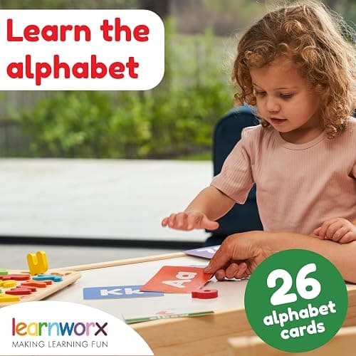 Toddler Learning Flash Cards | Kids Letter Number Alphabet Animal Color Words Flashcards | Large Cards Ideal for Preschool Kindergarden Pre K Educational | Flashcards 12 Months - 5 Years thumbnail 2