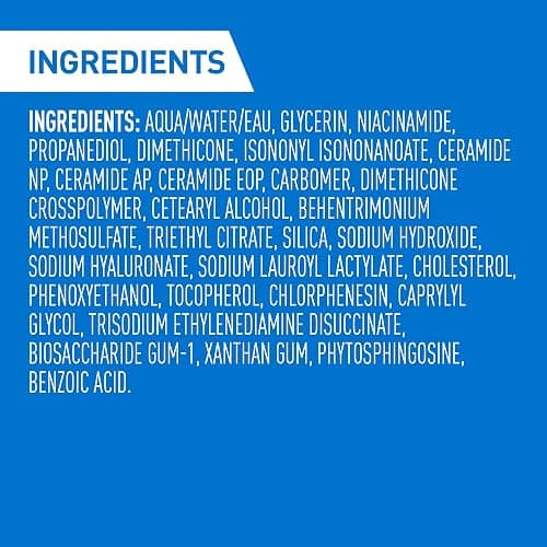 CeraVe Ultra-Light Moisturizing Gel Cream, Lightweight Face Moisturizer with Ceramides, Niacinamide & Hyaluronic Acid. Oil Free, Fast Absorbing and Fragrance-Free, Dermatologist Recommended, 52 mL thumbnail 7